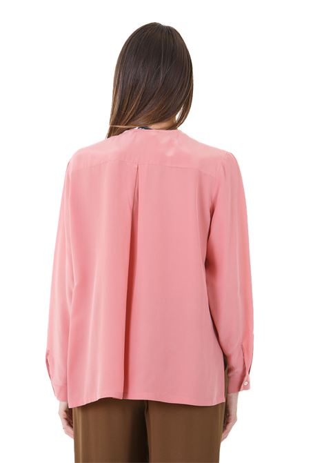 Biancospino, blusa ampia scollo a V ATTIC AND BARN | Bluse | BIANCOSPINO-ATBL003-AT150422